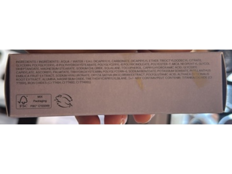 Saie Glowy Super Skin Tint Foundation, 3 Very Light, 1.0 fl oz/30 mL