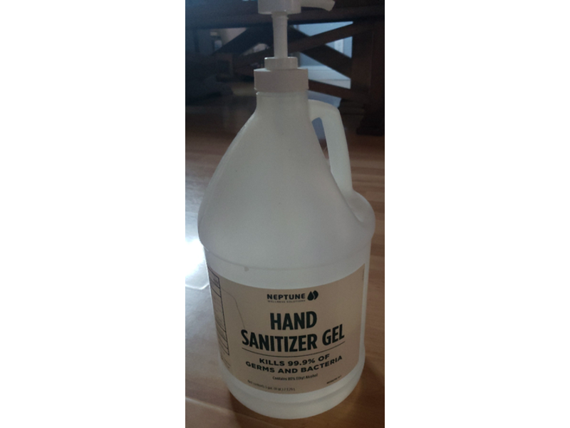 Neptune Hand Sanitizer Gel, 3.79 L