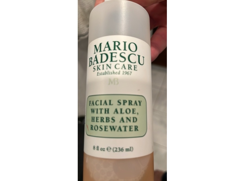 Mario Badescu Skin Care Facial Spray, Aloe Herbs & Rosewater, 8 fl oz/236 mL