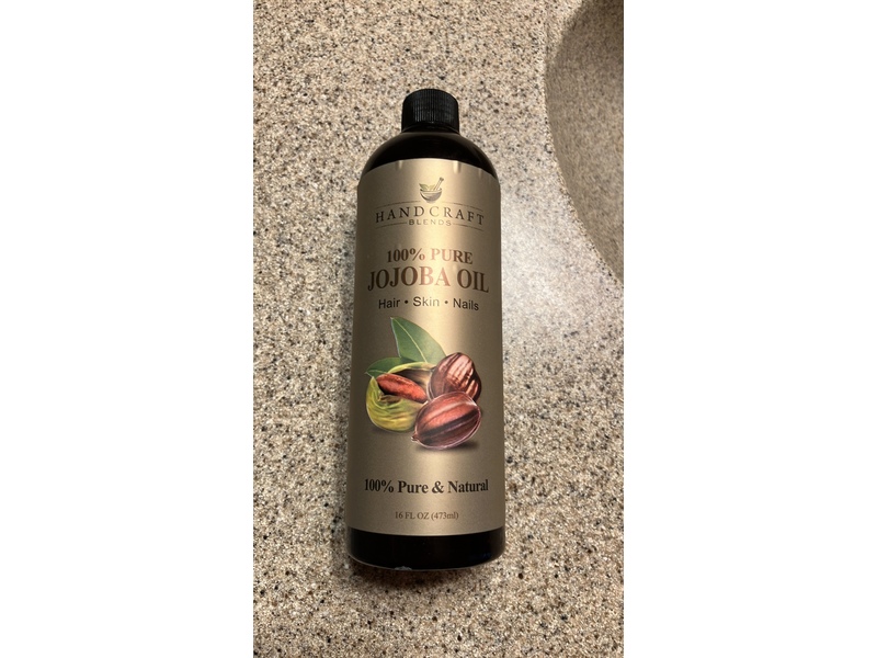 Hand Craft Pure Jojoba Oil, 16 fl oz/473 mL
