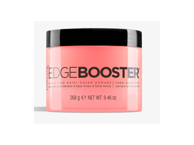 Style Factor Edge Booster Water Based Pomade, Sweet Peach Scent, 9.46 oz/268 g