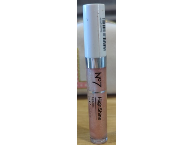 No7 High Shine Lipgloss, Sparkling Rose, 0.27 fl oz/8 mL