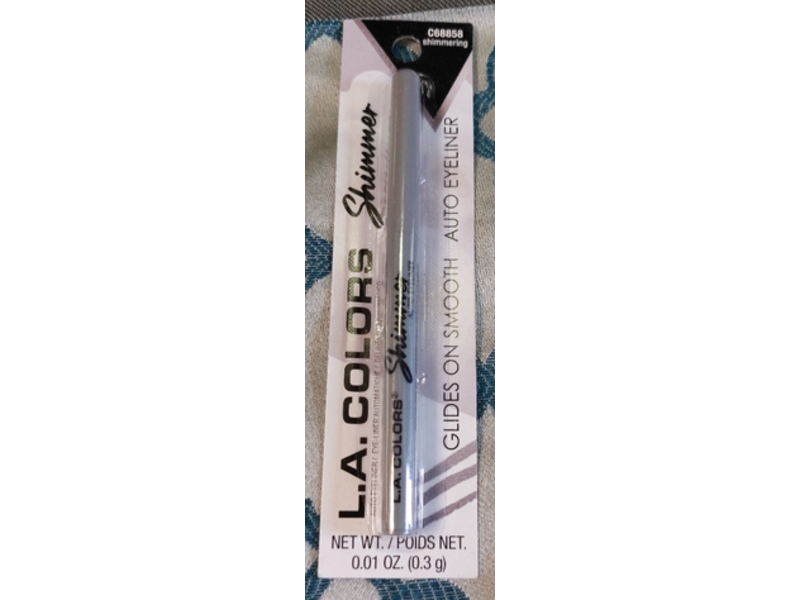 L.a. Colors Shimmer Glides On Smooth Auto Eyeliner, C68858 Shimmering, 0.01 oz/0.3 g