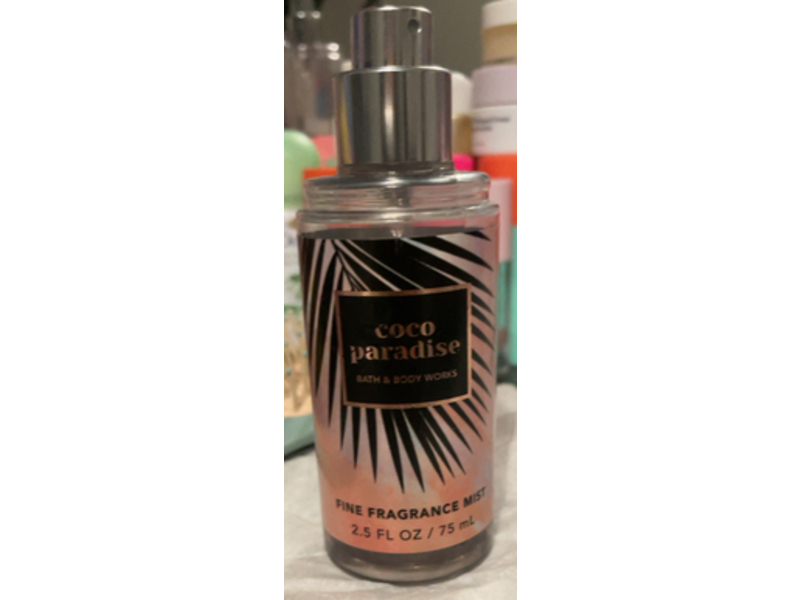 Bath & Body Works Coco Paradise Fine Fragrance Mist, 2.5 fl oz/75 mL