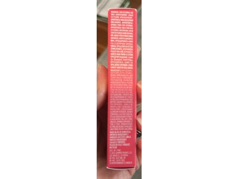 Summer Fridays Lip Butter Balm, Pink Guava, 0.5 oz/15 g