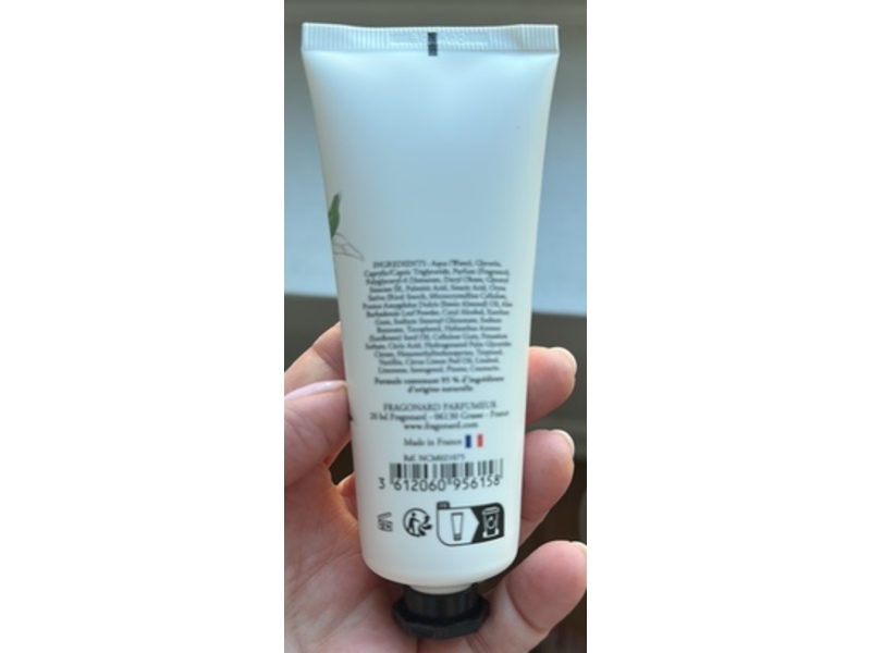 L'Herbier Dr Fragonard Perfumed Hand Cream, Lilas, 2.5 fl oz / 75 mL