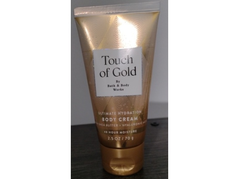 Bath & Body Works Touch Of Gold Ultimate Hydration Body Cream, 2.5 oz/70 g