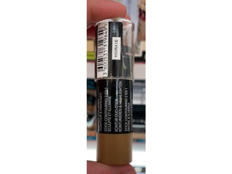 Maybelline New York Master Contour & Highlight Duo Stick, 01 Light, 0.24 fl oz/7 g