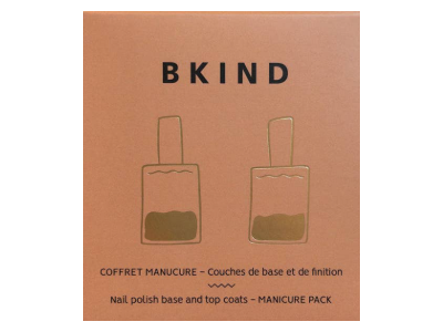 Bkind Nail Polish Base & Top Coats Manicure Pack