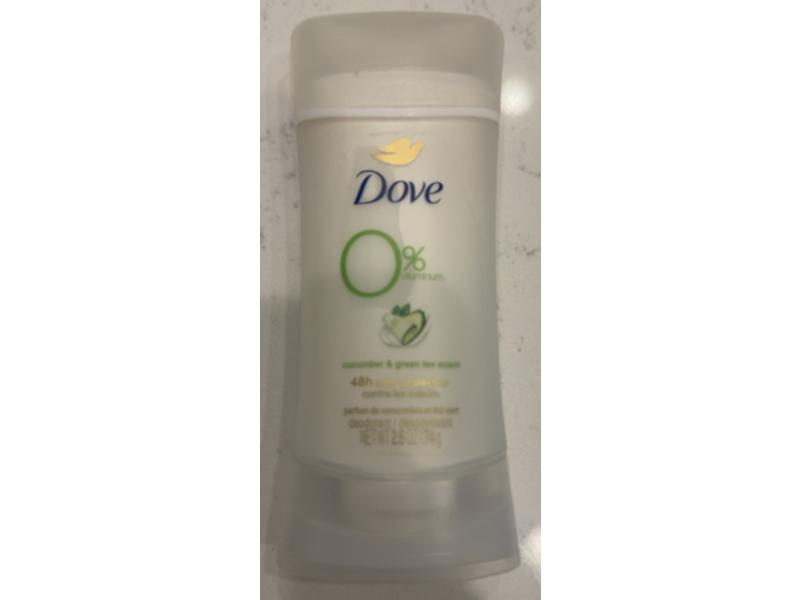 Dove Deodorant, Cucumber & Green Tea, 2.6 oz/74 g