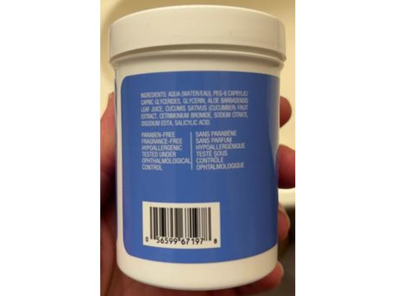 Marcelle Eye Makeup Remover Pads, Oil-Free, 85 Pads