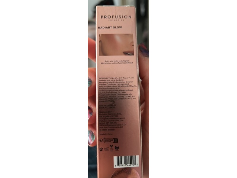 Profusion Cosmetics Radiant Glow Illuminating Liquid Highlighter, Rose Quartz, 0.49 fl oz/14.5 mL