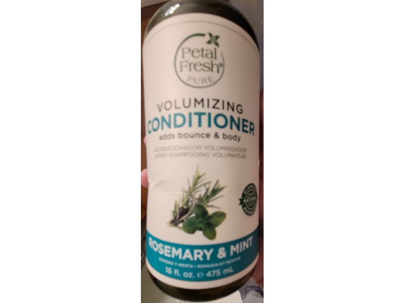 Petal Fresh Volumizing Conditioner, Rosemary, Mint, 16 fl oz/475 mL