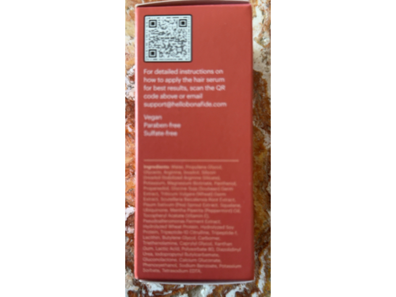 Bonafide Silvessa Strengthening Daily Hair Serum, 1 fl oz/30 mL