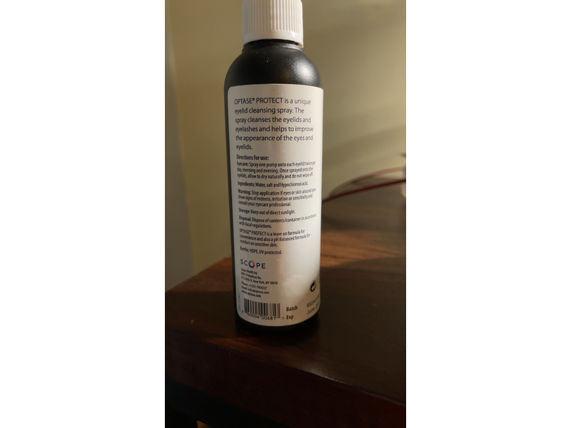 Optase Protect Eyelid Cleansing Spray 100 ml