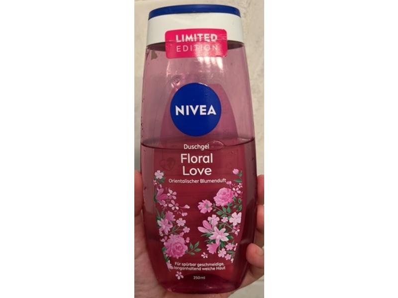 Nivea Shower Gel, Floral Love, 250 mL