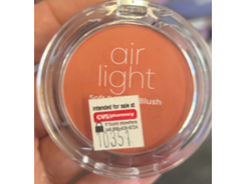 Joah Air Light Soft Powder Blush, Warm Poppy, 0.15 oz/4.5 g