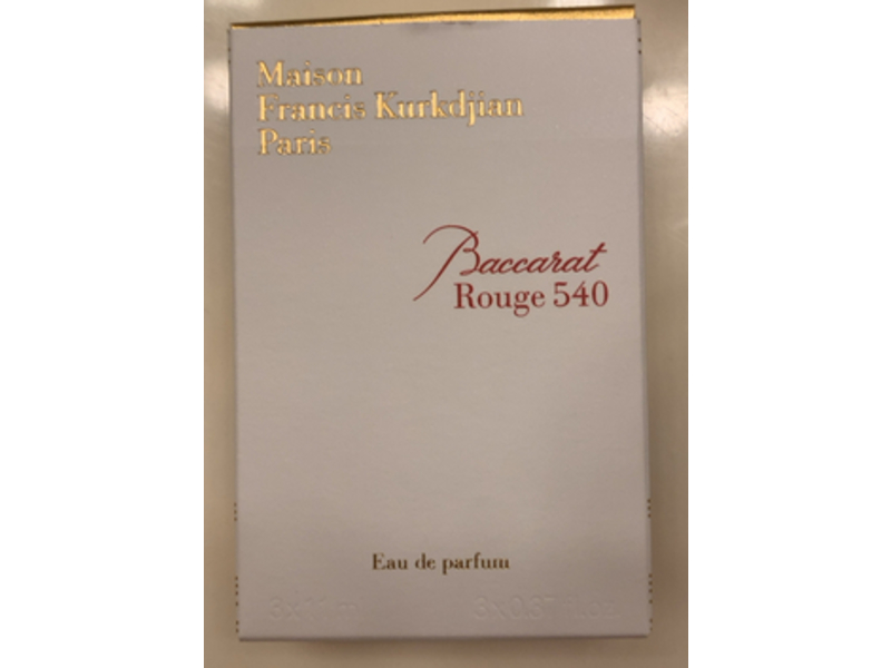 Maison Francis Kurkdjian Paris Eau De Parfum, Baccarat Rouge 540, 0.37 fl oz