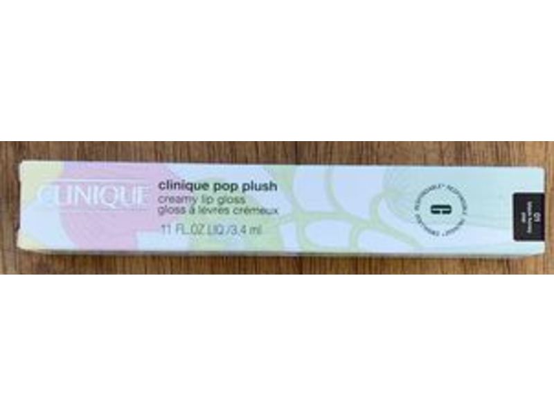 Clinique Pop Plush Creamy Lip Gloss, Black Honey Pop, 0.11 fl oz/3.4 mL