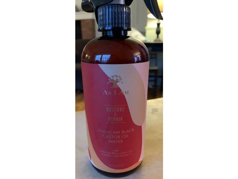 As I Am Restore & Repair Jamaican Black Castor Oil Water, 16 fl oz/473 mL