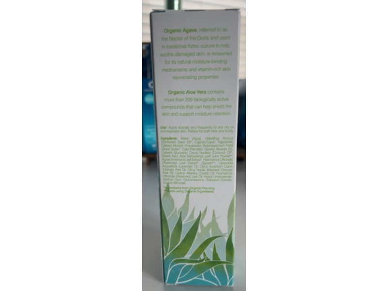 Coola Organic Radical Recovery Moisturizing Lotion, 5.0 fl oz/148 mL