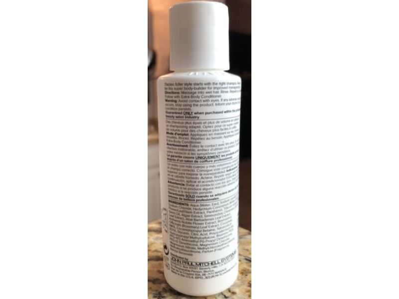 Paul Mitchell Extra-Body Daily Shampoo, 3.4 fl oz/100 mL