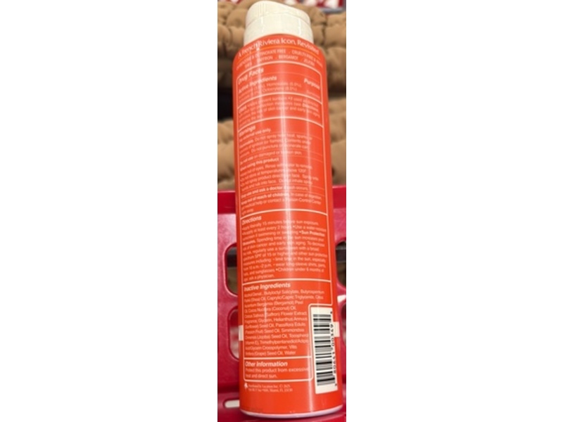 Vacation Orange Gelee Sunscreen Spray, SPF 30, 5 fl oz/148 mL