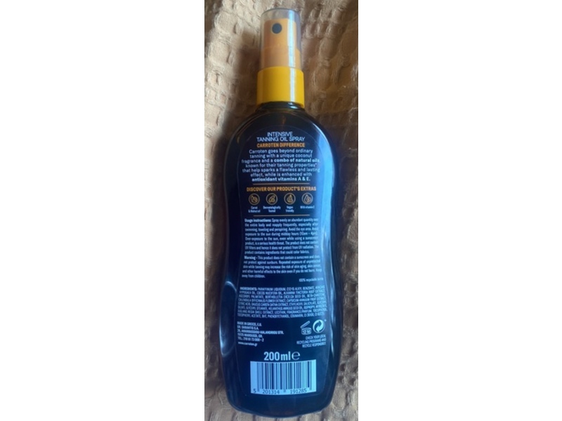 Carroten Tanning Oil Spray, Summer Dreams, 6.76 fl oz/200 mL