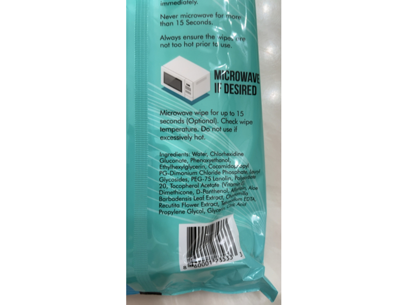 Scrubzz Ultra Thick Bathing Wipes, 10 Count, Pack Of 4