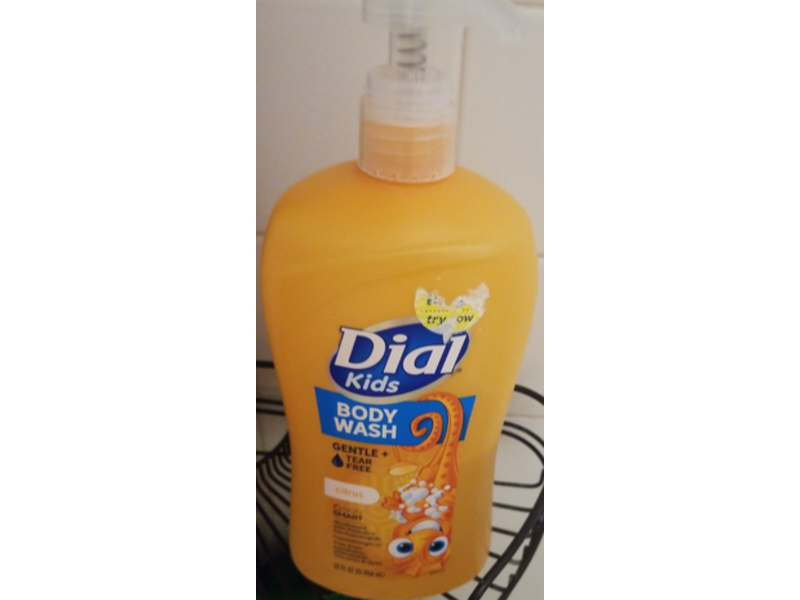 Dial Kids Body Wash, Citrus, 32 fl oz/946 mL