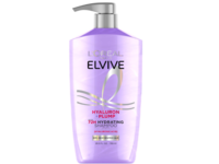 L'Oreal Paris Elvive Hyaluron + Plump 72h Hydrating Shampoo, Hyaluronic Acid, 26.5 fl oz/785 mL - thumbnail 1