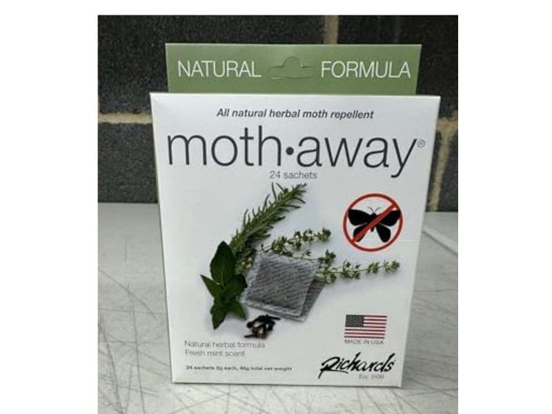 Richards Moth Away Sachets, 24 Counts, 48 g