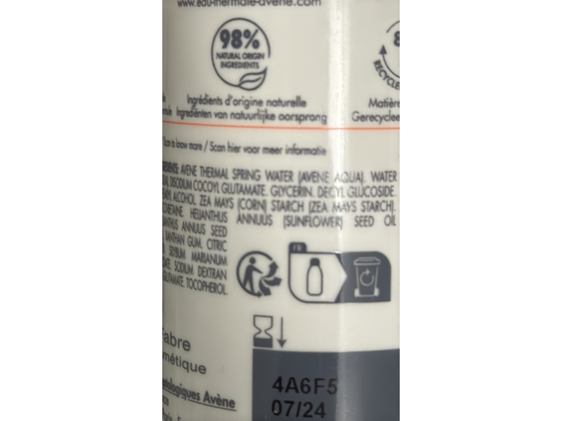 Avene Cleanance HYDRA Soothing Cleansing Cream, 200 mL/6.7 fl oz