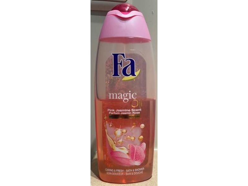 Fa Magic Oil Bath Shower, Pink Jasmin Scent, Micro Oils, 500 mL