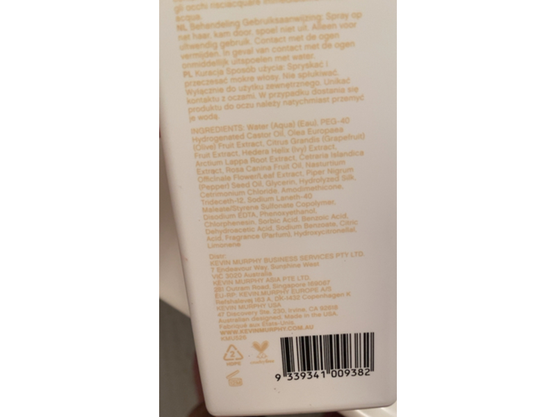 Kevin Murphy Staying Alive Leave In Conditioner, 33.8 fl oz/1 L