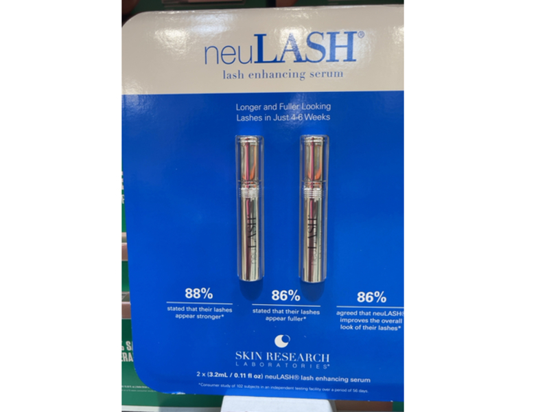 Skin Research Laboratories NeuLash Lash Enhancing Serum, 0.11 fl oz/3.2 mL, Pack Of 2