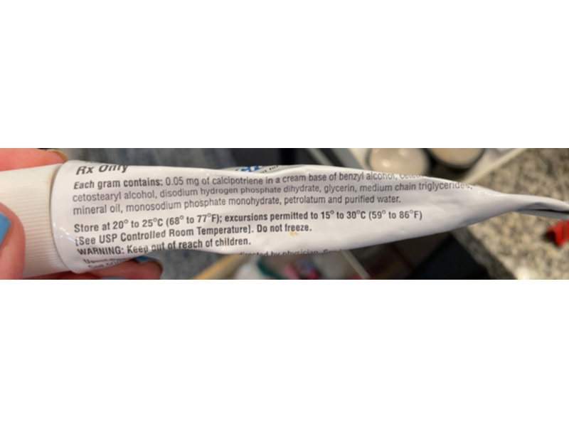 Calcipotriene Cream 0.005%, 60 g, Glenmark (Rx)