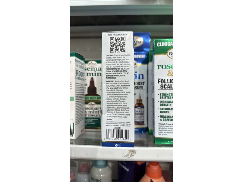 Difeel Biotin Follicle Boost Scalp Serum, 4 oz/118 mL