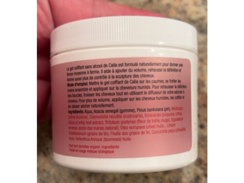 Calia Styling Gel Alcohol Free, 4 oz/120 mL