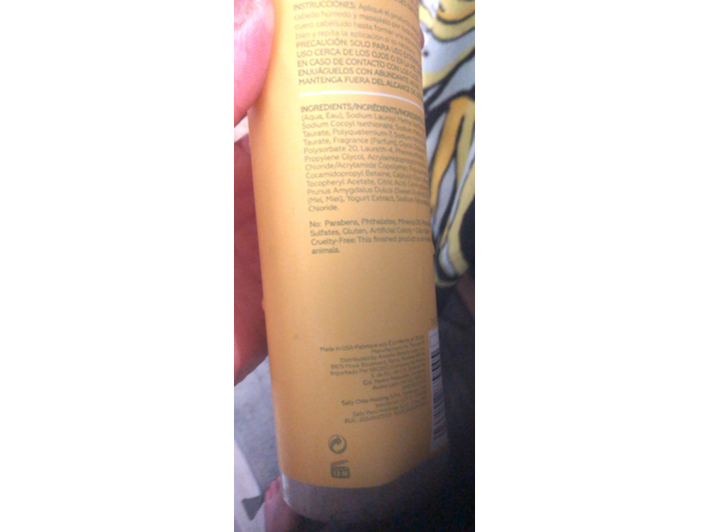 Texture ID Coils Detangling Shampoo, Sweet Almond Oil, Honey & Yogurt Extract, 12 fl oz/355 mL