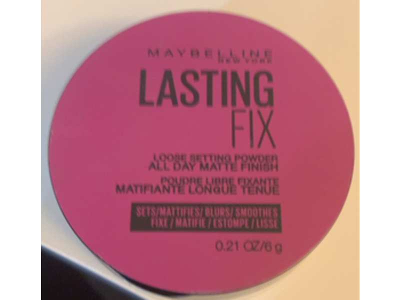 Maybelline New York Lasting Fix Loose Setting Powder, Translucent 10, 0.21 oz/6 g