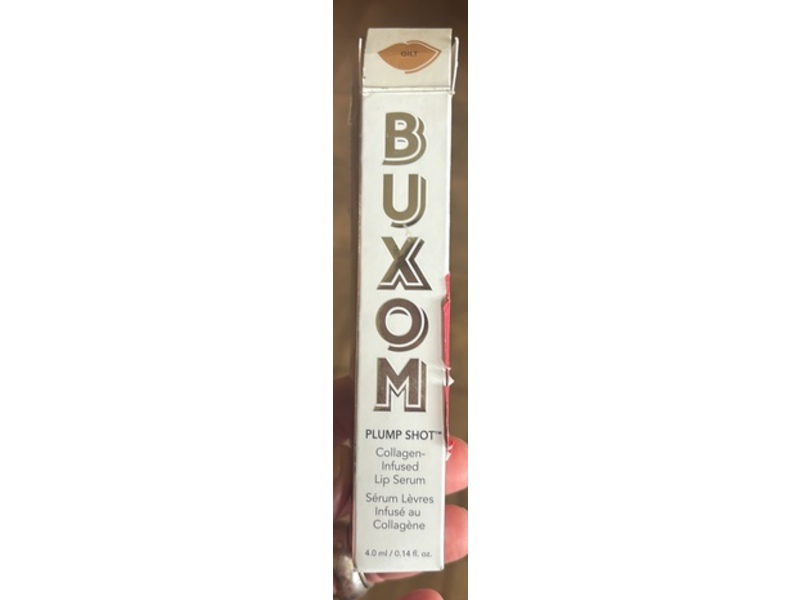 Buxom Plump Shot Collagen-Infused Lip Serum, Gilt, 0.14 fl oz/4 mL