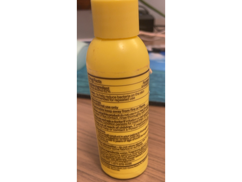 Sun Bum Antibacterial Hand Sanitizer, 2 fl oz/59 mL