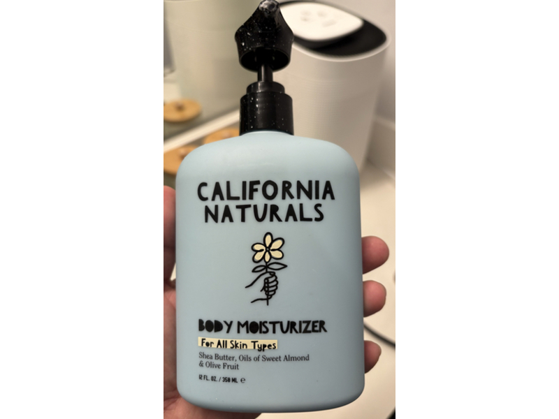 California Naturals Body Moisturizer, Shea Butter + Oils Of Sweet Almond & Olive Fruit, 12 fl oz/350 mL