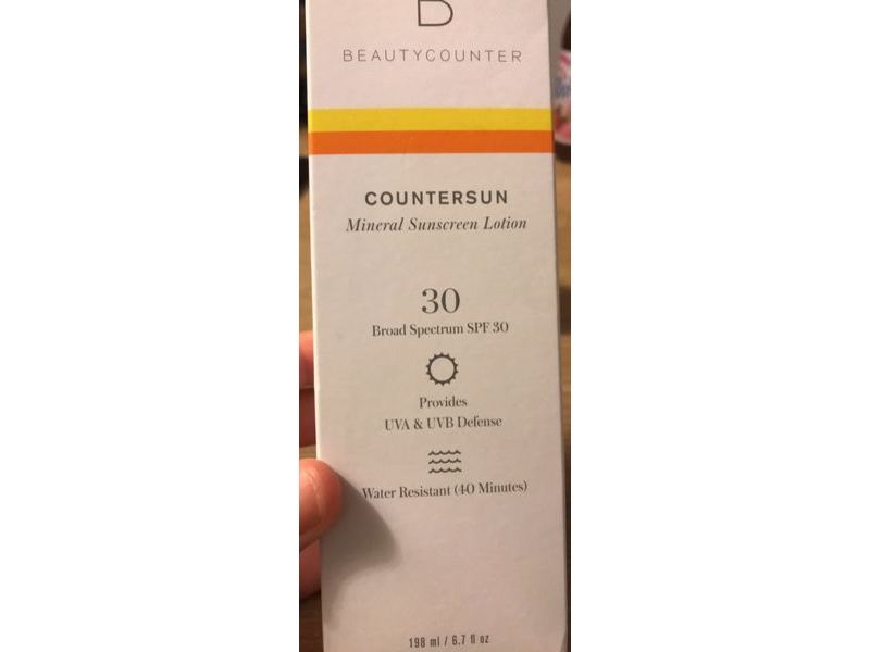 Beautycounter Countersun Mineral Sunscreen Lotion, SPF 30, 6.7 fl oz/198 mL