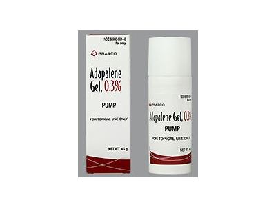 publikum personale talentfulde Adapalene Gel Pump 0.3%, 45 g, Prasco (RX) Ingredients and Reviews