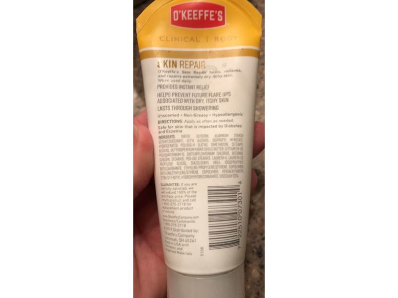 O'Keeffe's Skin Repair Body Lotion, 3 oz/85 g