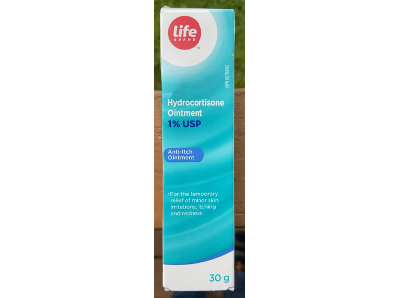Life Brand Anti - Itch Ointment, Hydrocortisone 1% USP, 30 g