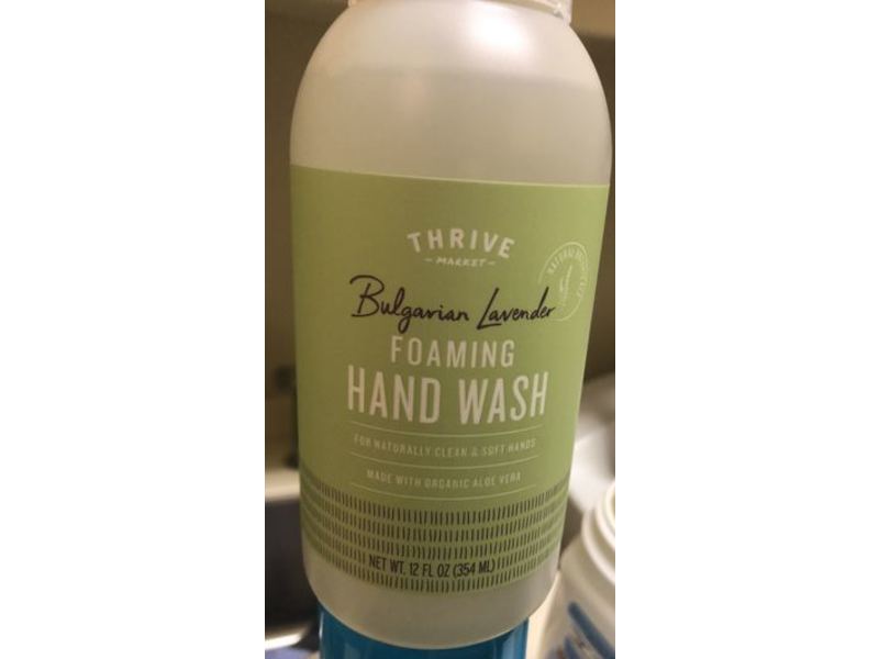 Thrive Market Foaming Hand Wash, Bulgarian Lavender, 12 fl oz