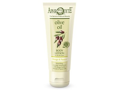 Aphrodite Olive Oil Body Lotion, Mango & Papaya, 7.05 fl oz/200 mL